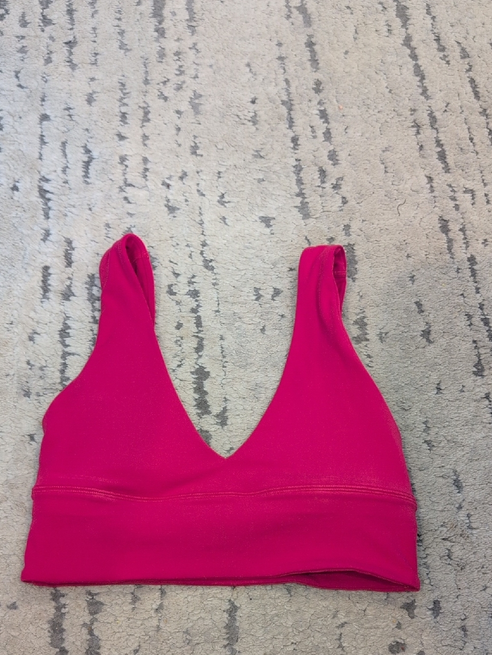 Lululemon Align V-Neck Bra *Light Support, C/D Cup Ripened Raspberry - Picture 7 of 9